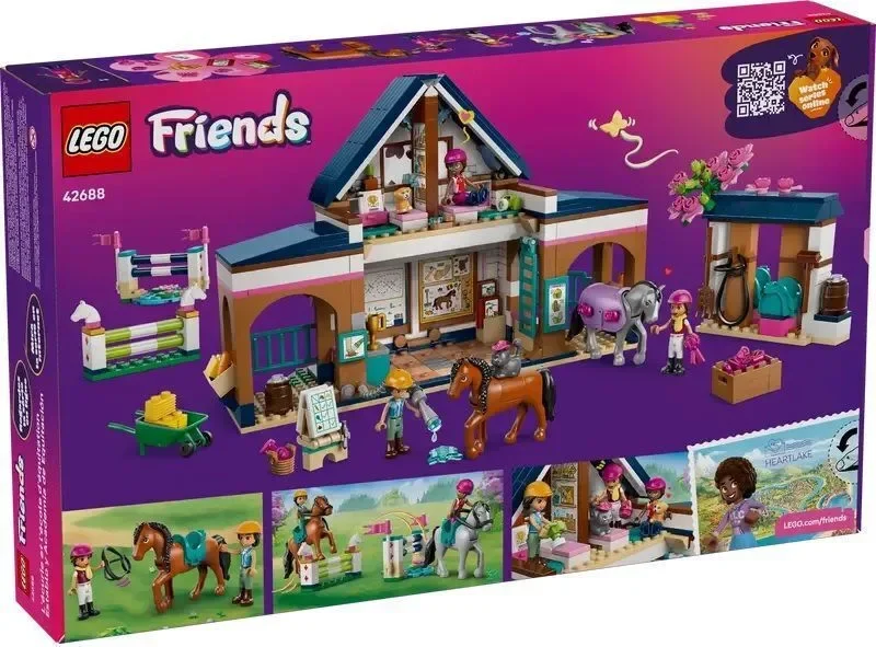 Φωτογραφία προϊόντος: LEGO FRIENDS ΣΤΑΒΛΟΣ ΑΛΟΓΩΝ ΚΑΙ ΣΧΟΛΗ ΙΠΠΑΣΙΑΣ (42688)