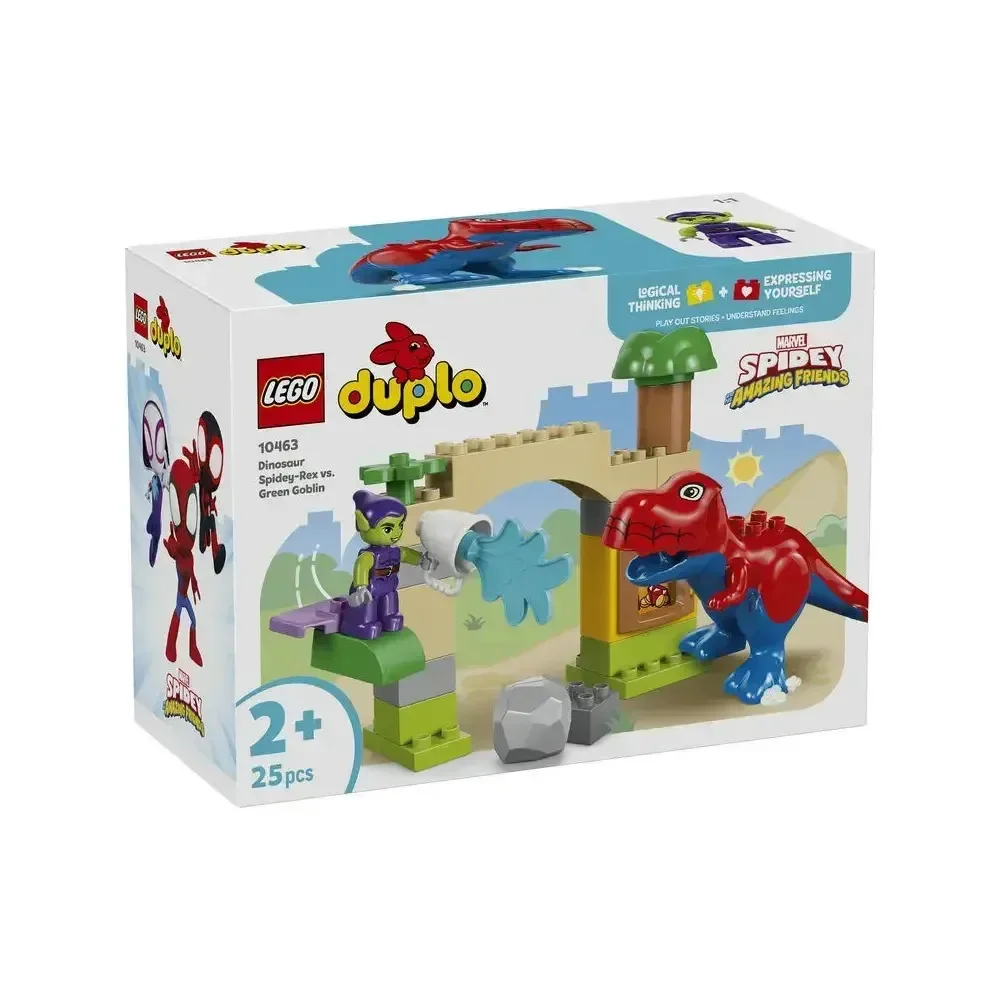Φωτογραφία προϊόντος: LEGO DUPLO MARVEL AVENGERS MARVEL SUPER HEROES DINOSAUR SPIDEY-REX VS. GREEN GOBLIN