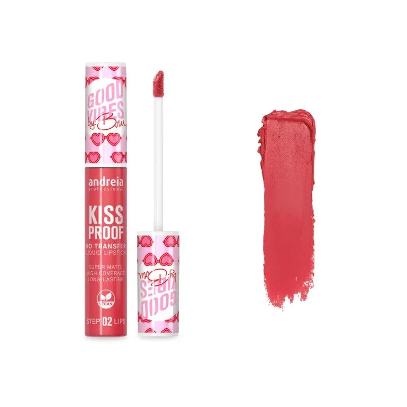 Φωτογραφία προϊόντος: Andreia Κραγιόν Kiss Proof Liquid No 13 - Euphoric