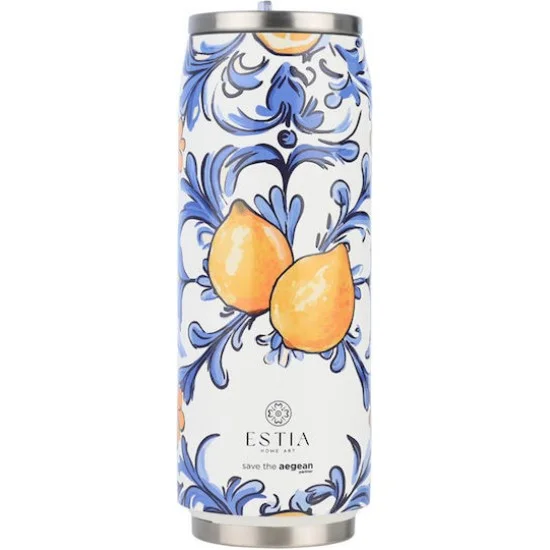 Φωτογραφία προϊόντος: Estia Home Art ESTIA ΘΕΡΜΟΣ TRAVEL CUP SAVE THE AEGEAN 500ml AMALFI COAST 31268
