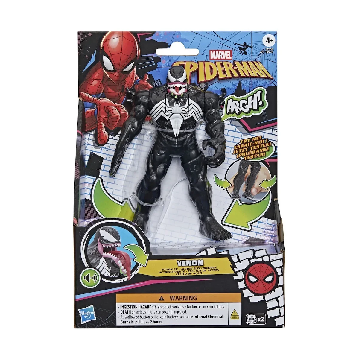 Φωτογραφία προϊόντος: HASBRO MARVEL SPIDERMAN ΦΙΓΟΥΡΑ VENOM