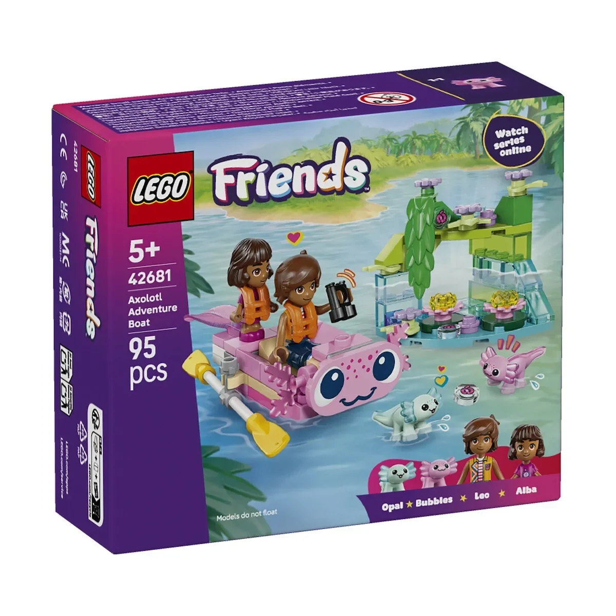 Φωτογραφία προϊόντος: LEGO FRIENDS AXOLOTL ADVENTURE BOAT
