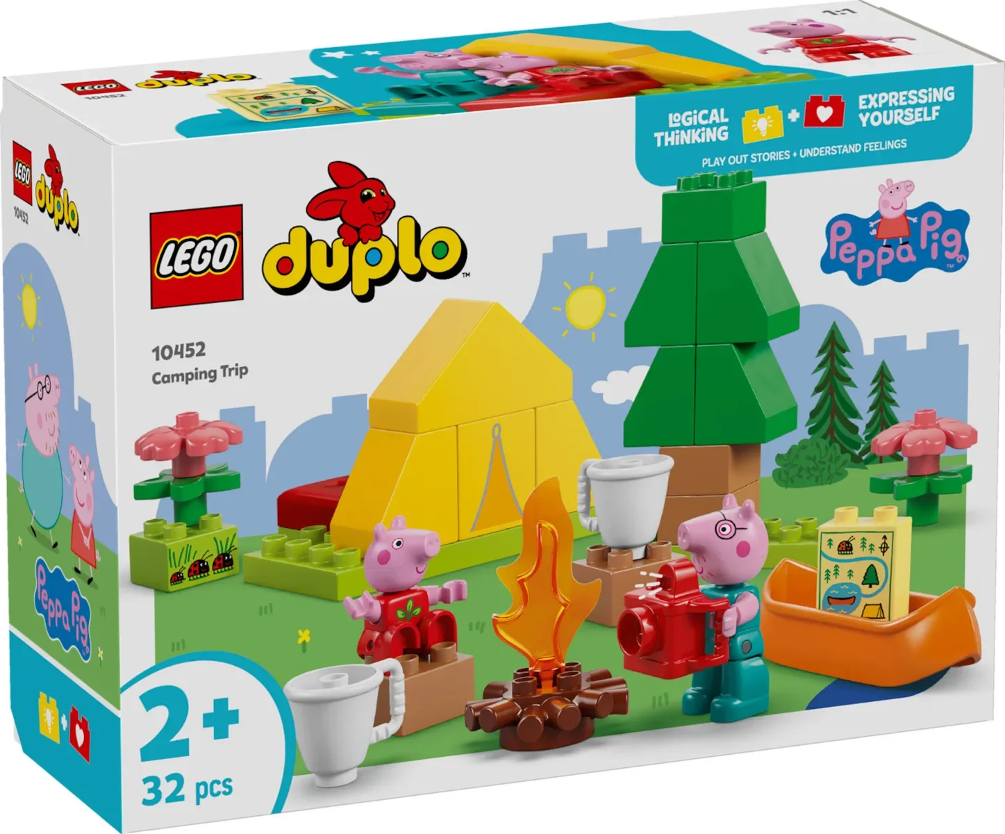 Φωτογραφία προϊόντος: LEGO DUPLO ΠΕΠΠΑ ΤΟ ΓΟΥΡΟΥΝΑΚΙ - ΤΑΞΙΔΙ ΓΙΑ ΚΑΜΠΙΝΓΚ (10452)
