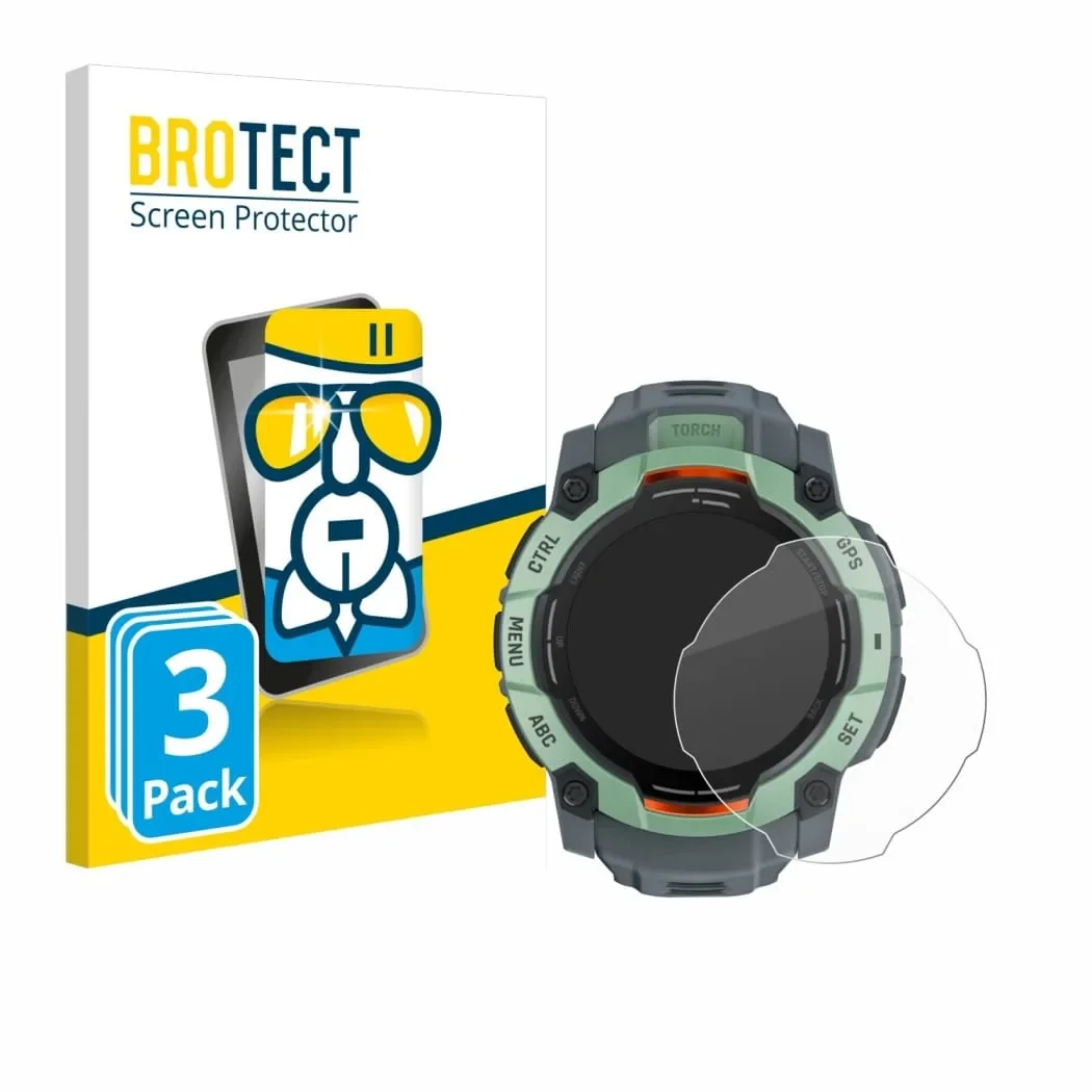 Φωτογραφία προϊόντος: GR Brotect Airglass for Garmin Instinct 3 Amoled 50mm 3pcs έως 24 άτοκες δόσεις