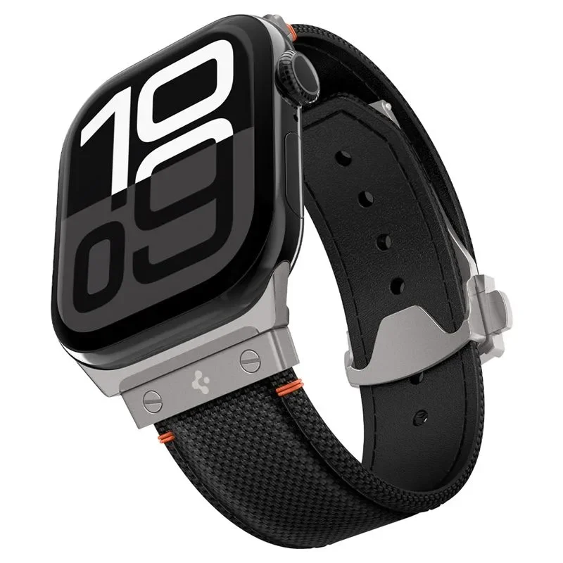 Φωτογραφία προϊόντος: GR Spigen Classic Fir Band Black For Apple Watch 49mm/46mm/45mm/44mm έως 12 άτοκες δόσεις ή 24 δόσεις