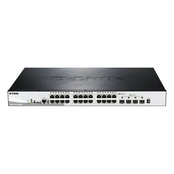 Φωτογραφία προϊόντος: D-Link Switch DGS-1510-28XMP/E 24xGBit PoE (370W)/4xSFP+