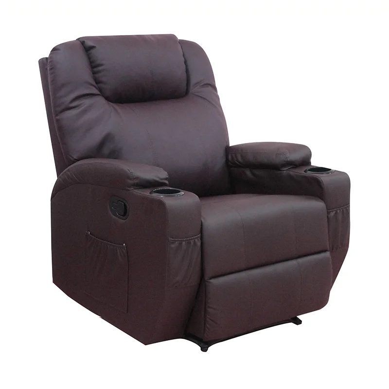 Φωτογραφία προϊόντος: Zita Plus Πολυθρόνα Relax VERA Καφέ PU 85x93x104cm