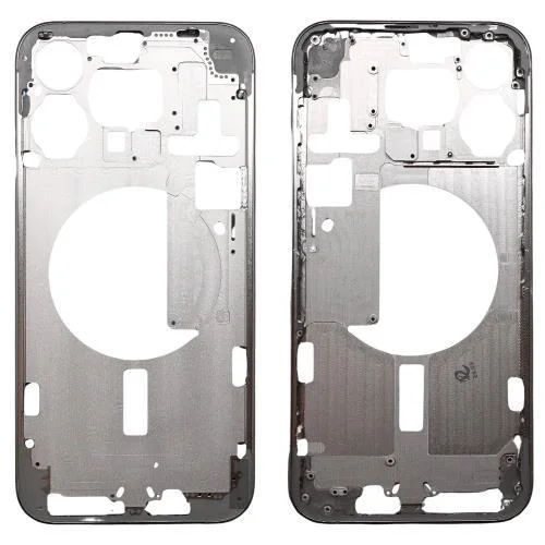 Φωτογραφία προϊόντος: Μεσαίο Πλαίσιο Apple iPhone 15 Pro Titanium Λευκό (OEM) N66311