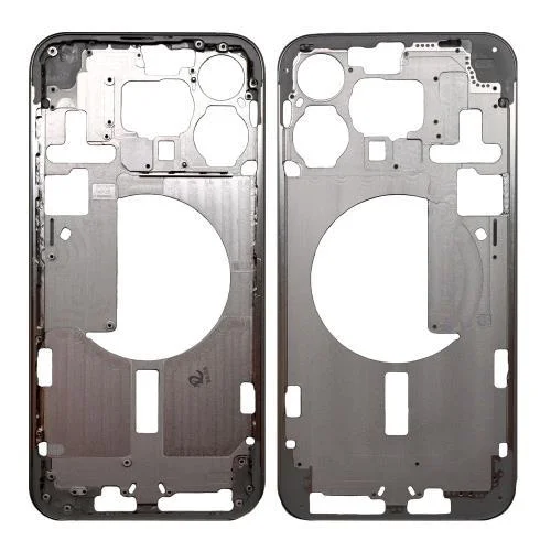 Φωτογραφία προϊόντος: Μεσαίο Πλαίσιο Apple iPhone 15 Pro Max Titanium Λευκό (OEM) N66303