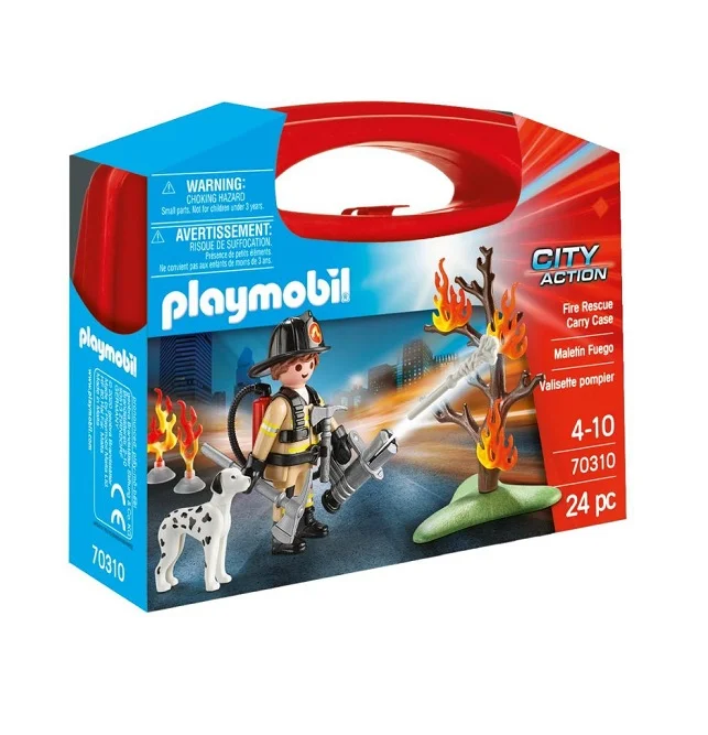 Φωτογραφία προϊόντος: Playmobil Βαλιτσάκι Δασοπυροσβέστης (70310)