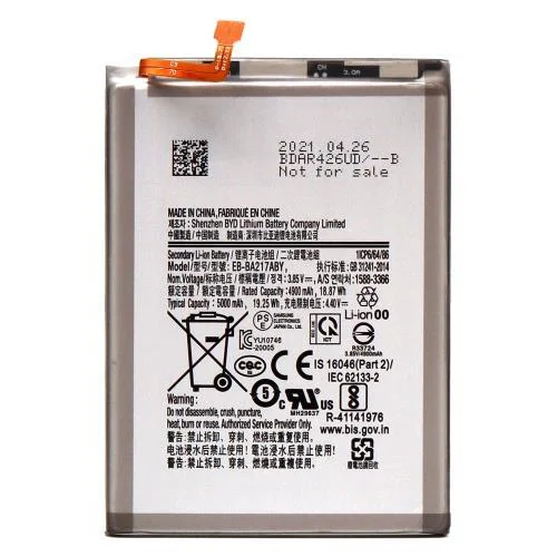 Φωτογραφία προϊόντος: Μπαταρία Samsung EB-BA217ABY A125F Galaxy A12/ A135F Galaxy A13 4G/ A217F Galaxy A21s (OEM) 4900mAh N60609