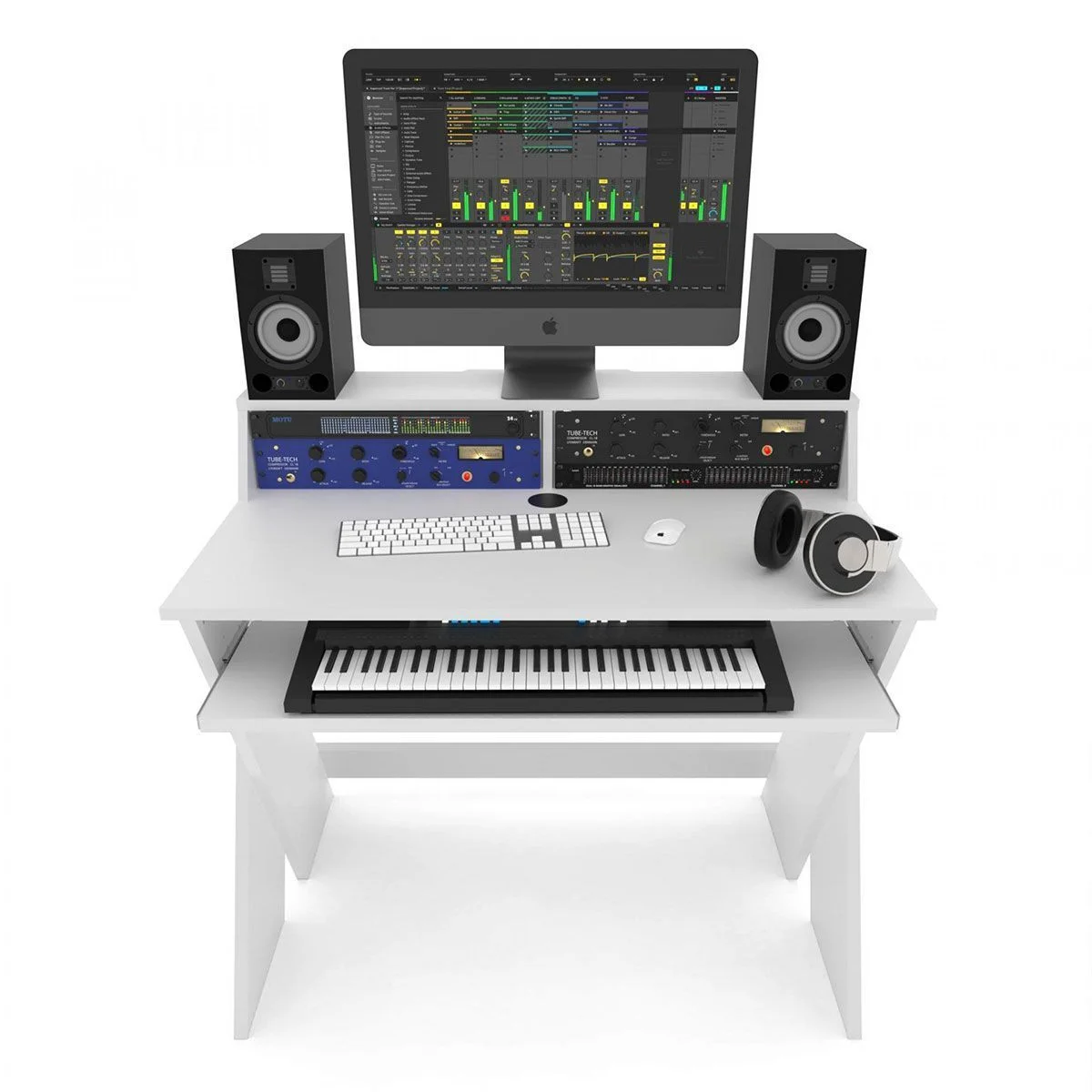 Φωτογραφία προϊόντος: Glorious Sound Desk Compact White - Σταθμός Εργασίας Studio