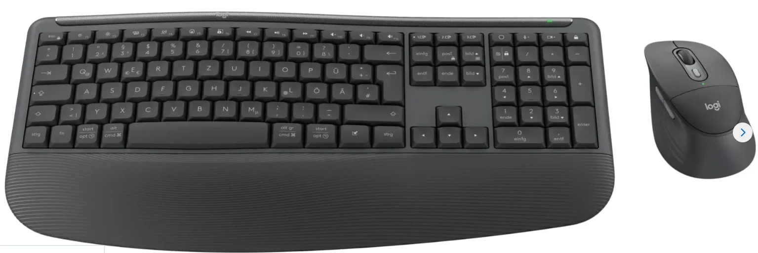 Φωτογραφία προϊόντος: Logitech Desktop MK880 Signature Comfort Plus Combo [DE] graphite