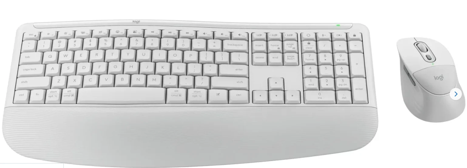 Φωτογραφία προϊόντος: Logitech Desktop MK880 Signature Comfort Plus Combo [DE] greyish-white