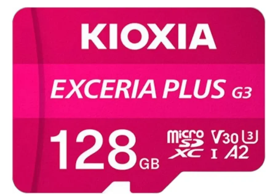 Φωτογραφία προϊόντος: Kioxia Holdings Corporation KIOXIA microSD-Card Exceria Plus G3 128GB
