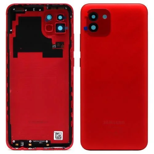 Φωτογραφία προϊόντος: Καπάκι Μπαταρίας Samsung A035G Galaxy A03 Κόκκινο (Original) N59639