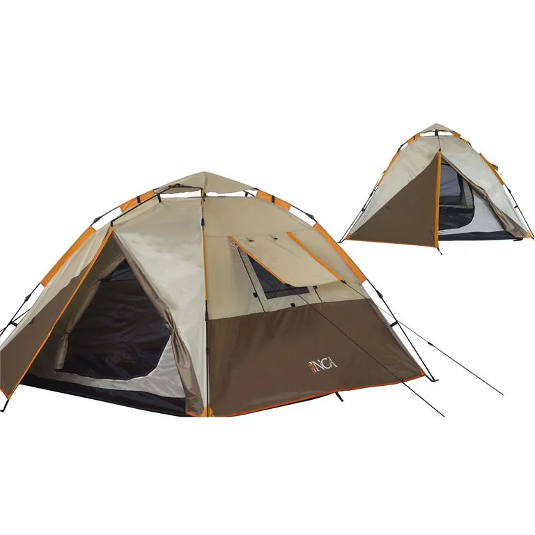 Φωτογραφία προϊόντος: Σκηνή Camping 3-4 Ατόμων INCA Terra Καφέ 0600-003-7
