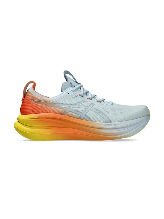 Φωτογραφία προϊόντος: ASICS Gel-nimbus 28 Sunny Sizzle Ανδρικά Αθλητικά Παπούτσια Running Gry