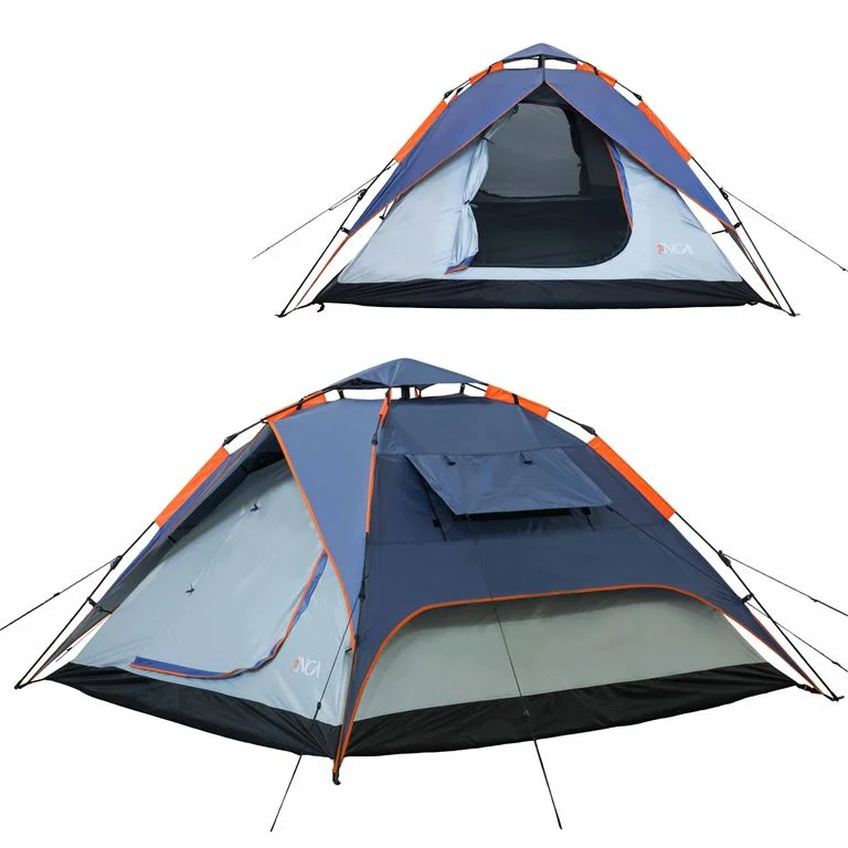 Φωτογραφία προϊόντος: Σκηνή Camping 4 Ατόμων INCA Harmonia Μπλε με ύφασμα Oxford