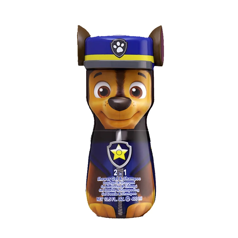 Φωτογραφία προϊόντος: Naturaverde Air-Val Disney Paw Patrol Chase Παιδικό Σαμπουάν + Αφρόλουτρο 400ml
