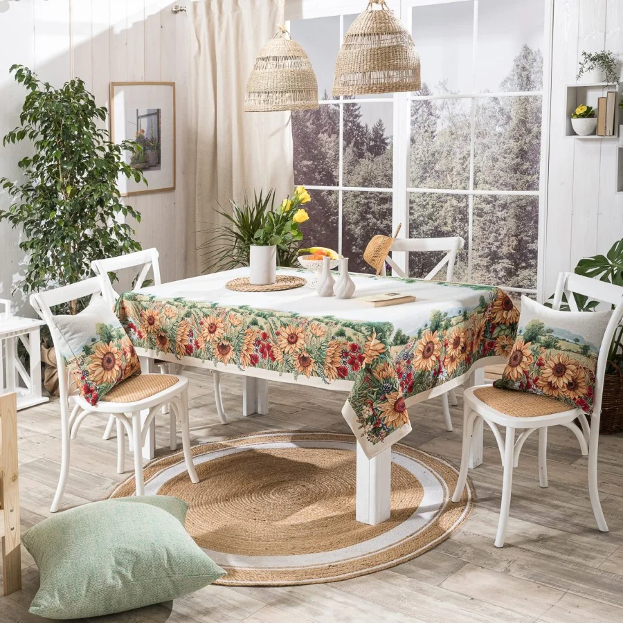 Φωτογραφία προϊόντος: Τραπεζομάντηλο Sunflower Teoran 140x220cm