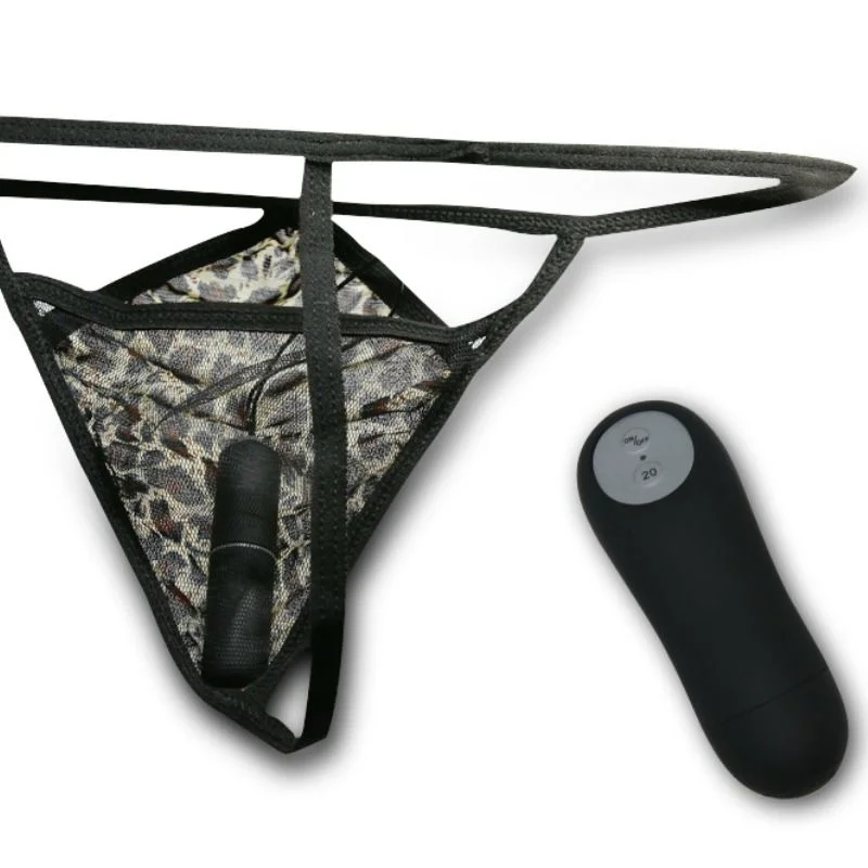 Φωτογραφία προϊόντος: BAILE WILD BUTTERFLY VIBRATING THONG WITH REMOTE CONTROL 20 MODES