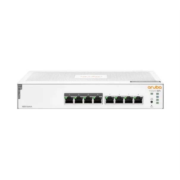 Φωτογραφία προϊόντος: Hewlett Packard HPE Aruba Switch 1830 8G 8xGBit (4xPoE/65W) JL811A