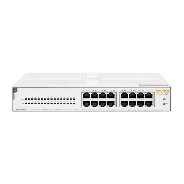 Φωτογραφία προϊόντος: Hewlett Packard HPE Aruba Switch Instant On 1430 16G PoE 124W R8R48A