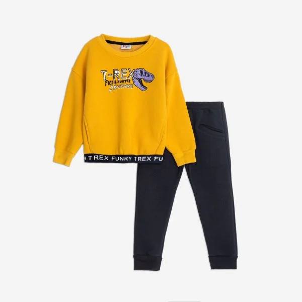 Φωτογραφία προϊόντος: Παιδικό σετ φόρμας for Funky Kids αγόρι 1-6 ετών 225-317135-1 Μουσταρδί