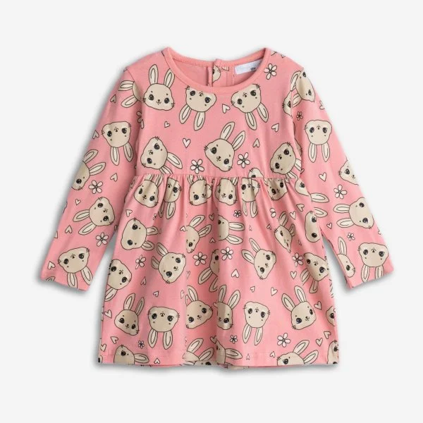 Φωτογραφία προϊόντος: Βρεφικό φόρεμα for Funky Kids κορίτσι 6-24 μηνών 225-928102-1 Ροζ