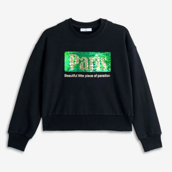 Φωτογραφία προϊόντος: Παιδική μπλούζα for Funky Kids κορίτσι 6-16 ετών 225-592104-1 Μαύρο