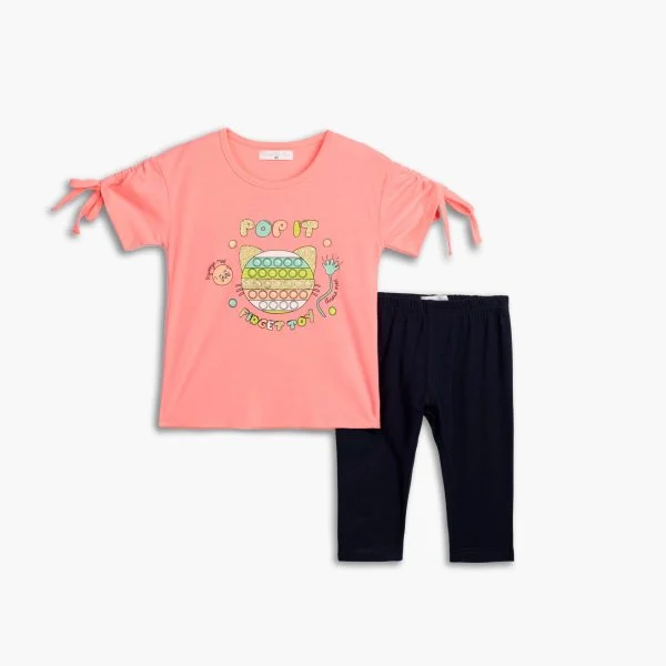 Φωτογραφία προϊόντος: Παιδικό σετ κολαν for Funky Kids κορίτσι 2-6 ετών 125-739112-2 Σομόν