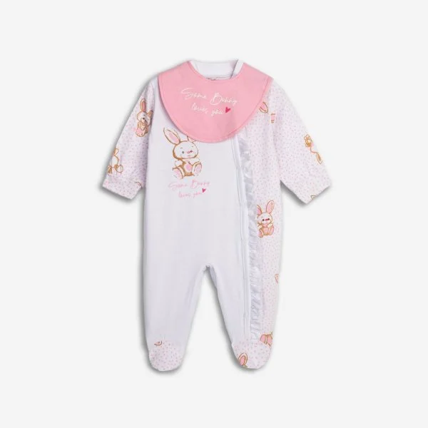 Φωτογραφία προϊόντος: Βρεφικό φορμάκι for Funky Kids κορίτσι 1-12 μηνών 125-060116-1 Εκρού