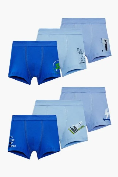 Φωτογραφία προϊόντος: Παιδικά Boxers Pretty Baby αγόρι 1-6 ετών 48664 Μπλε