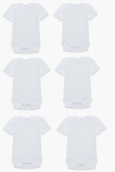 Φωτογραφία προϊόντος: Bρεφικά κορμάκια Pretty Baby unisex 1-36 μηνών 35185 Λευκό