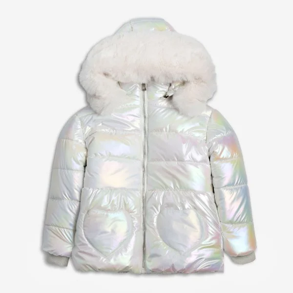 Φωτογραφία προϊόντος: Παιδικό μπουφάν for Funky Kids κορίτσι 1-6 ετών 225-718107-1 Λευκό