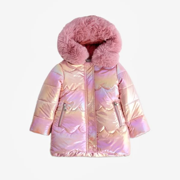 Φωτογραφία προϊόντος: Παιδικό μπουφάν for Funky Kids κορίτσι 1-6 ετών 225-718111-1 Ροζ
