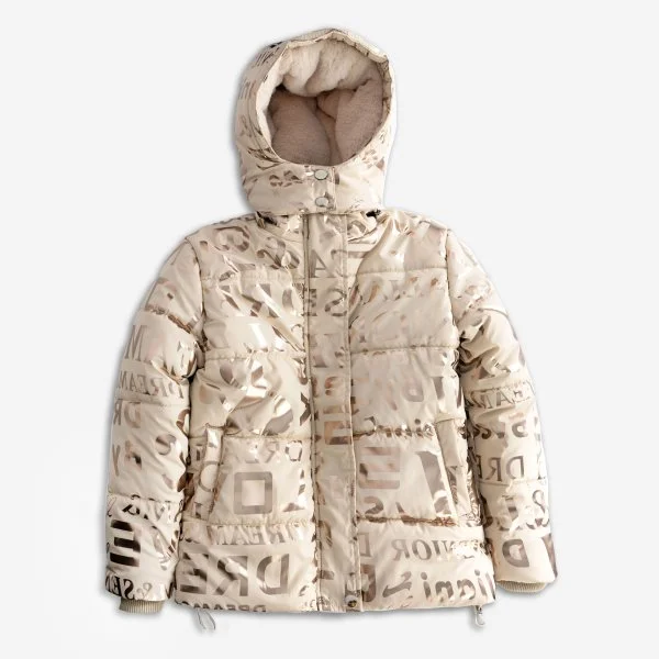 Φωτογραφία προϊόντος: Παιδικό μπουφάν for Funky Kids κορίτσι 6-16 ετών 225-518116-1 Μπεζ