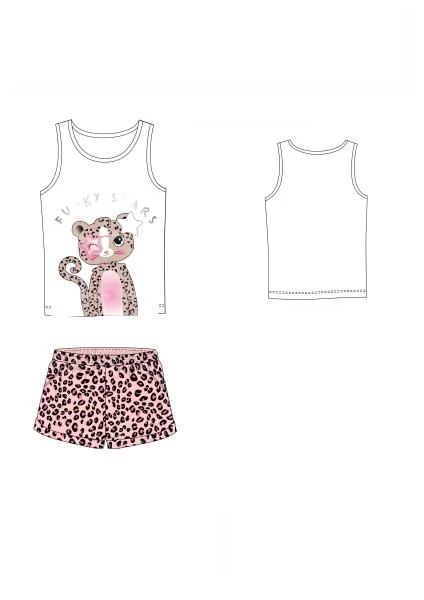 Φωτογραφία προϊόντος: Παιδικό σετ σορτς for Funky Kids κορίτσι 2-6 ετών 125-724121-2 Λευκό