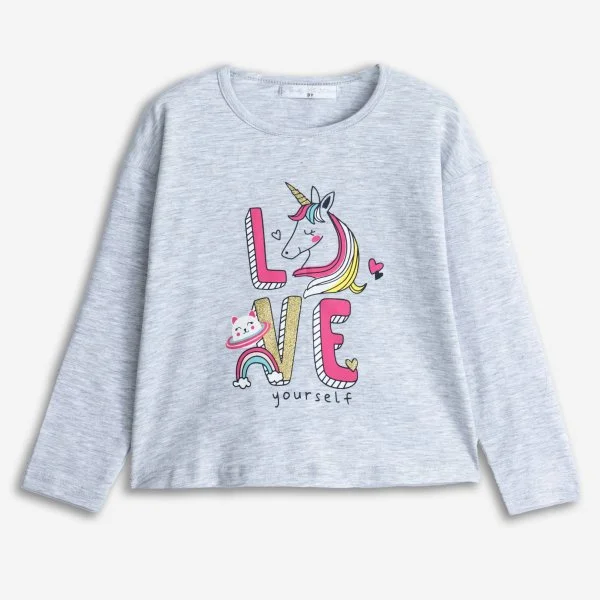 Φωτογραφία προϊόντος: Παιδική μπλούζα for Funky Kids κορίτσι 1-6 ετών 225-706116-1 Γκρι