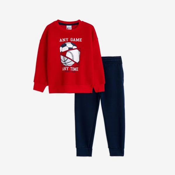 Φωτογραφία προϊόντος: Παιδικό σετ φόρμας for Funky Kids αγόρι 1-6 ετών 225-317109-1 Κόκκινο