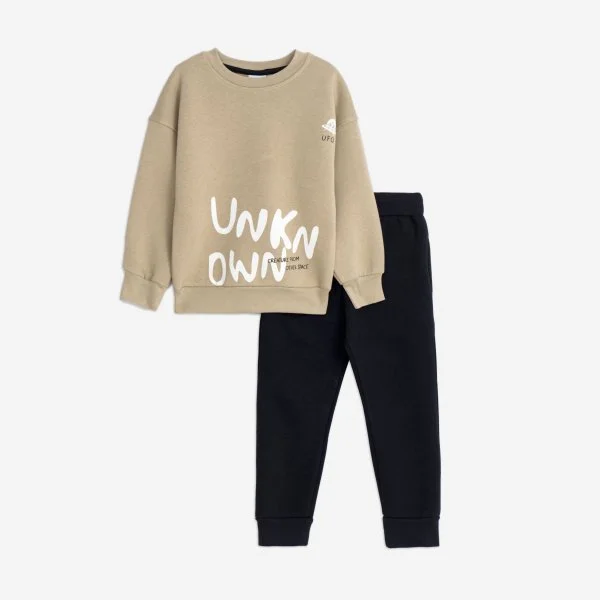 Φωτογραφία προϊόντος: Παιδικό σετ φόρμας for Funky Kids αγόρι 1-6 ετών 225-317146-1 Μπεζ