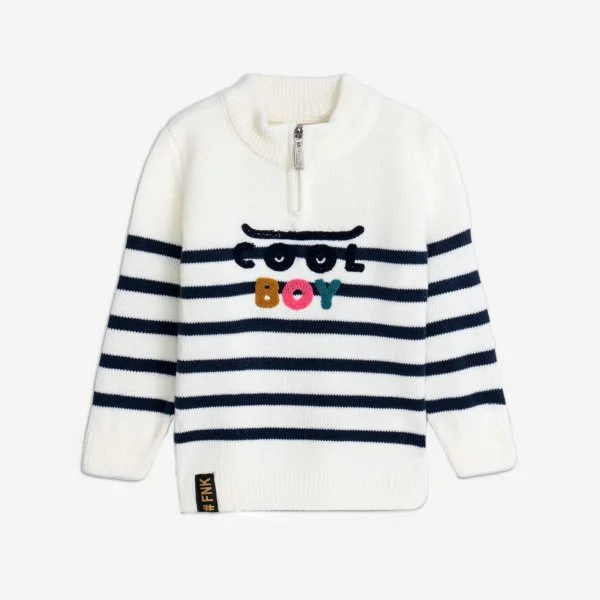 Φωτογραφία προϊόντος: Παιδική μπλούζα for Funky Kids αγόρι 1-6 ετών 225-310104-1 Εκρού
