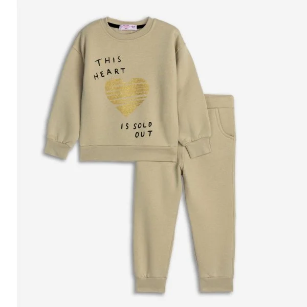 Φωτογραφία προϊόντος: Παιδικό σετ φόρμας for Funky Kids κορίτσι 1-6 ετών 225-717125-1 Μπεζ