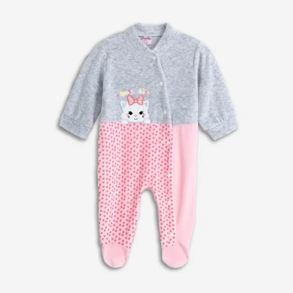 Φωτογραφία προϊόντος: Βρεφικό φορμάκι for Funky Kids κορίτσι 1-9 μηνών 225-060161-1 Γκρι