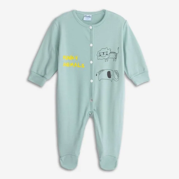 Φωτογραφία προϊόντος: Βρεφικό φορμάκι for Funky Kids αγόρι 1-9 μηνών 225-050134-1 Μέντα