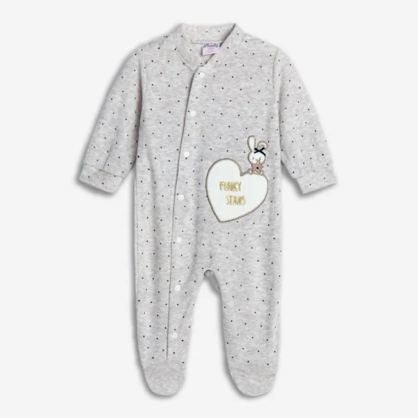 Φωτογραφία προϊόντος: Βρεφικό φορμάκι for Funky Kids κορίτσι 1-9 μηνών 225-060170-1 Γκρι