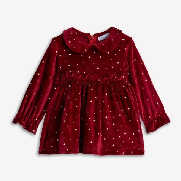 Φωτογραφία προϊόντος: Βρεφικό φόρεμα for Funky Kids κορίτσι 6-24 μηνών 225-929101-1 Κόκκινο