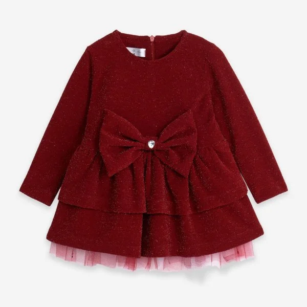 Φωτογραφία προϊόντος: Βρεφικό φόρεμα for Funky Kids κορίτσι 6-24 μηνών 225-929107-1 Κόκκινο