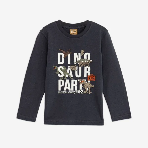 Φωτογραφία προϊόντος: Παιδική μπλούζα for Funky Kids αγόρι 1-6 ετών 225-306123-1 Ανθρακί